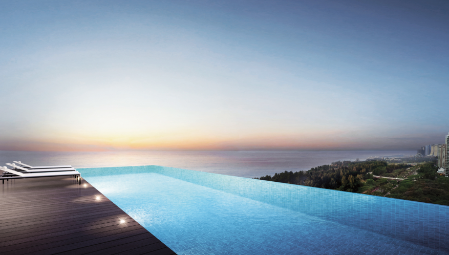 coastline-residences-infinity-pool-singapore